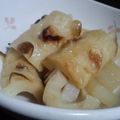 フロイラインめぐ's cooksnap of when they made 大根と竹輪のほっこり煮物.