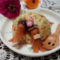 ☆むさし☆'s cooksnap of when they made 変装中のソーセー人.