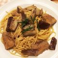 さきこ☻'s cooksnap of when they made さんまとナスのパスタ☆柚子胡椒風味.