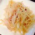xMARILYNx's cooksnap of when they made 超簡単！豚肉としゃきしゃきもやし炒め.