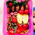 miho24homi's cooksnap of when they made ＊お弁当に＊いんげんの牛肉巻き＊.