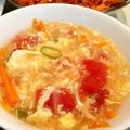 へっぽこ夫人's cooksnap of when they made 娘レシピ　人参　根深　トマト　卵のスープ.