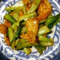 いも栗カボチャ☆'s cooksnap of when they made 鶏肉とチンゲン菜のコク旨炒め♪.