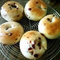 インティー100's cooksnap of when they made クランベリーとレーズンのベーグル.