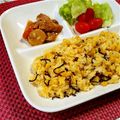 ぼんめぐ's cooksnap of when they made 塩こんぶで♡野菜たまごチャーハン.