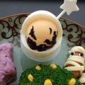 puniＫ's cooksnap of when they made ハロウィンゆで卵.