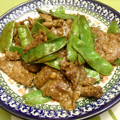 ぐーたらレシピ研究所's cooksnap of when they made ☆牛肉と絹さやのオイスターソース炒め☆.