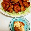 けぃこ。だぃご's cooksnap of when they made ウチの 簡単☆揚げない チキン南蛮.