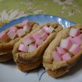 ＠ふるふる's cooksnap of when they made かまぼこ入りいなり寿司.