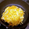 抹茶ちゃちゃ's cooksnap of when they made チーズとろり！カルシウムガレット.