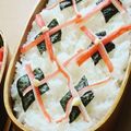 どんぴんたん's cooksnap of when they made 大人のデコ弁☓◆☓◆☓アーガイル模様.