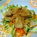 ♥あらたママ♥'s cooksnap of when they made ほっこり茹で豚のさっぱりピリ辛中華たれ♪.