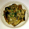 やしゅう's cooksnap of when they made 茄子の田舎煮玉子とじ.