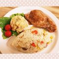 キラリンmama's cooksnap of when they made 炊飯器deとっても簡単ピラフ.