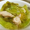 ぽんみ。's cooksnap of when they made 鳥むね肉とキャベツのにんにく蒸し☆.
