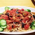 なめこ０１'s cooksnap of when they made トマト缶で☆2種類の冷製パスタ.