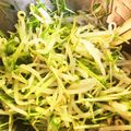 berry☆'s cooksnap of when they made 豆苗とモヤシのナムル.
