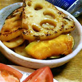 はるか＊ワーママ's cooksnap of when they made ふわっと甘辛♪蓮根とさつまいものきんぴら.