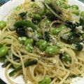 かつぺ's cooksnap of when they made 余った枝豆で！簡単クリームパスタ.