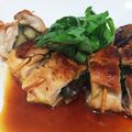 のり1017's cooksnap of when they made ☆ジューシー☆鶏もも肉の大葉なす巻き.