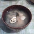 オレンジリング's cooksnap of when they made お味噌汁に✿マヨ七味.