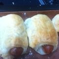 守山桜's cooksnap of when they made 冷凍パイシートで簡単！ウインナーパイ.