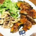 よんきい's cooksnap of when they made かぼちゃの豚バラ巻き.