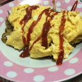 自炊初心者大学生's cooksnap of when they made 簡単！我が家の挽き肉オムレツ.
