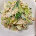 ma●co's cooksnap of when they made 鶏ささみ☺明太マヨで和えました☺.