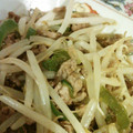 紺碧の空's cooksnap of when they made もやしとひき肉の炒めもの.