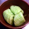 nanasworld's cooksnap of when they made 蛇腹切きゅうりの漬物.