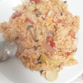 IXI（・×・）'s cooksnap of when they made トマトとほうれんそうのリゾット風.