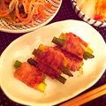 ちいな's cooksnap of when they made 簡単♪アスパラ豚バラ巻◎味ぽん照焼♪.