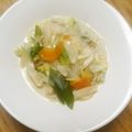 Asukalala's cooksnap of when they made 野菜たっぷりのクリームパスタ.