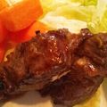 ふる～つ's cooksnap of when they made 漬けて焼くだけ牛肉のフランクステーキ　ＢＢＱ ver..