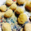 姫ねぇさま's cooksnap of when they made ❤️さつまいもだんご❤️幼児食・離乳食.