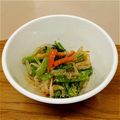 ぱーか's cooksnap of when they made 副菜に＊小松菜のごま和え.