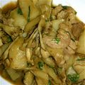 チビこび's cooksnap of when they made 簡単で食べやすい〜、あけびの皮の味噌炒め.