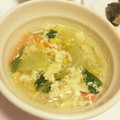ゆっけどーん's cooksnap of when they made ♡青梗菜とコーンのとろとろ卵スープ♡.