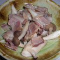 kko-h's cooksnap of when they made しめじとベーコンの柚子胡椒炒め.