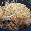 sararaママ's cooksnap of when they made きのことツナと塩昆布の炊き込みご飯.