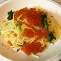 ryon0924's cooksnap of when they made しらすといくらとみょうがのペペロン.