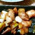 bichoku's cooksnap of when they made 鶏肉&長葱の変わりやきとり.