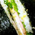 ★純★'s cooksnap of when they made サンドイッチ風♪ハムと卵のおにぎらず.