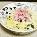 kebeibiko's cooksnap of when they made ☆クリームコーンとベーコンのパスタ☆.