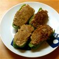 あたりめっこ's cooksnap of when they made 簡単♡ピーマンの肉詰め.