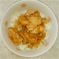 kyoko8759's cooksnap of when they made プルコギのたれでやわらか豚丼.