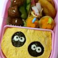 そいみーと's cooksnap of when they made 思い出の海苔弁　ｄｅ　まっくろくろすけ.