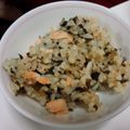 明日歩's cooksnap of when they made 冷めても美味しい‼鮭わかめご飯.
