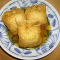 なつなつめぐめぐ's cooksnap of when they made 鶏ひきモヤシの巾着煮.